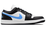 WMNS Air Jordan 1 Low 'Black University Blue'