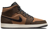 AIR JORDAN 1 MID SE DARK CHOCOLATE