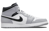 AIR JORDAN 1 MID LIGHT SMOKE GREY