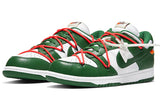 Nike Off-White x Dunk Low 'Pine Green'