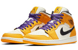 Air Jordan 1 Mid 'Lakers'