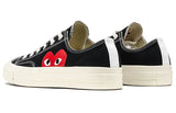 Converse Comme des Garçons Play x Chuck 70 Low 'Black White'