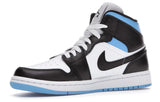WMNS WOMENS AIR JORDAN 1 MID UNIVERSITY BLUE