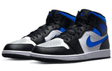 AIR JORDAN 1 MID WHITE BLACK ROYAL