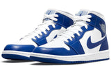 WOMENS AIR JORDAN 1 MID KENTUCKY BLUE