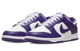 NIKE DUNK LOW RETRO CHAMPIONSHIP COURT PURPLE