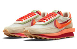 NIKE LDWAFFLE X SACAI X CLOT ORANGE BLAZE