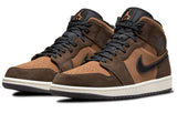 AIR JORDAN 1 MID SE DARK CHOCOLATE