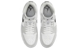 WOMENS AIR JORDAN 1 MID LIGHT SMOKE GREY