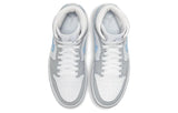 WOMENS AIR JORDAN 1 MID WOLF GREY