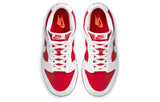NIKE DUNK LOW RETRO WHITE UNIVERSITY RED