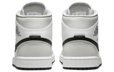 WOMENS AIR JORDAN 1 MID LIGHT SMOKE GREY
