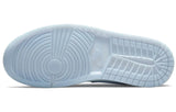 WOMENS AIR JORDAN 1 MID WOLF GREY