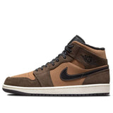 AIR JORDAN 1 MID SE DARK CHOCOLATE