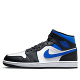 AIR JORDAN 1 MID WHITE BLACK ROYAL